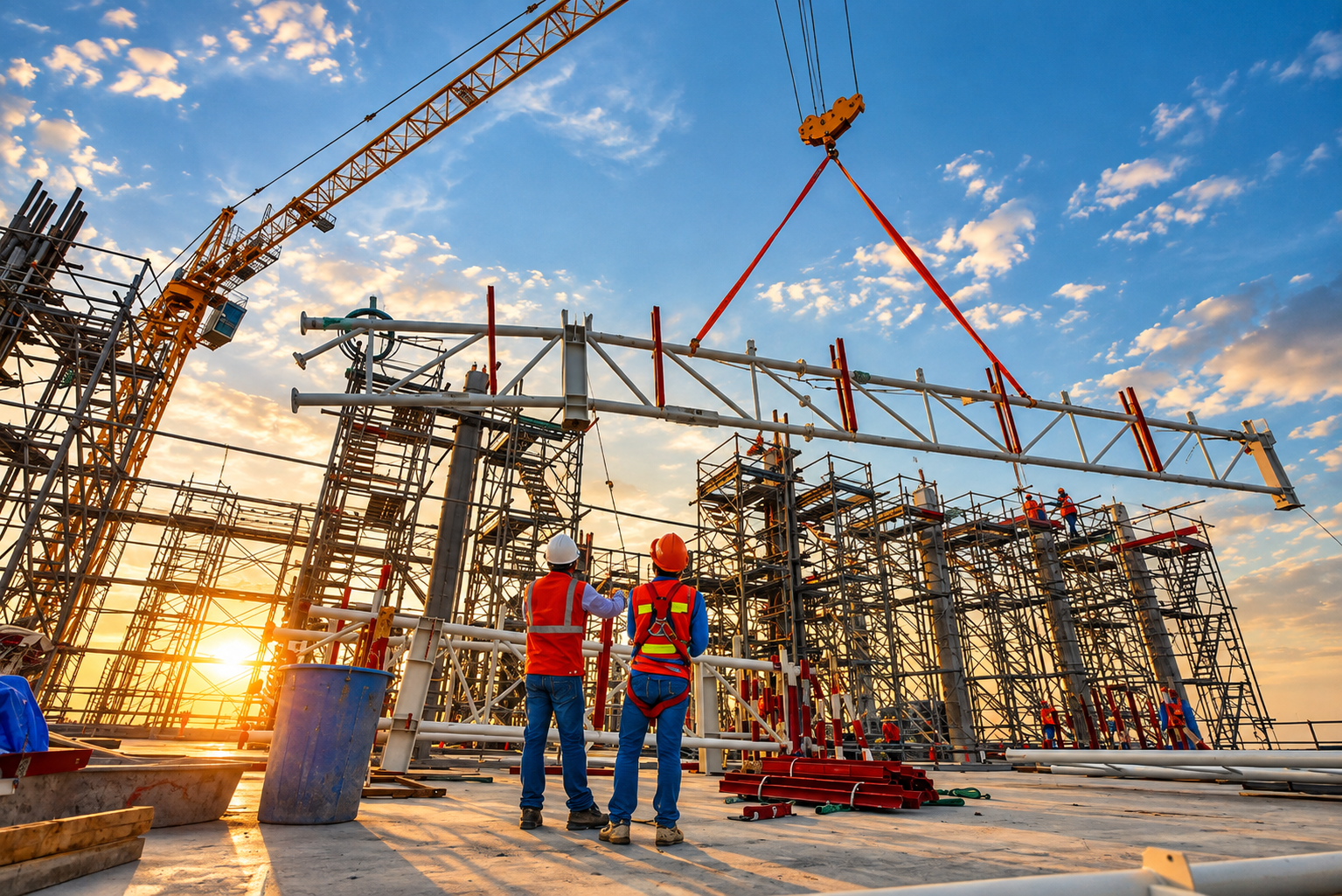 Engineer on site